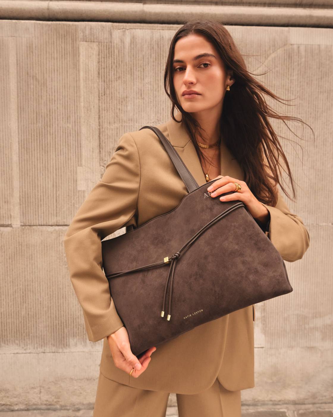 Katie Loxton Orin Chocolate Tote bag