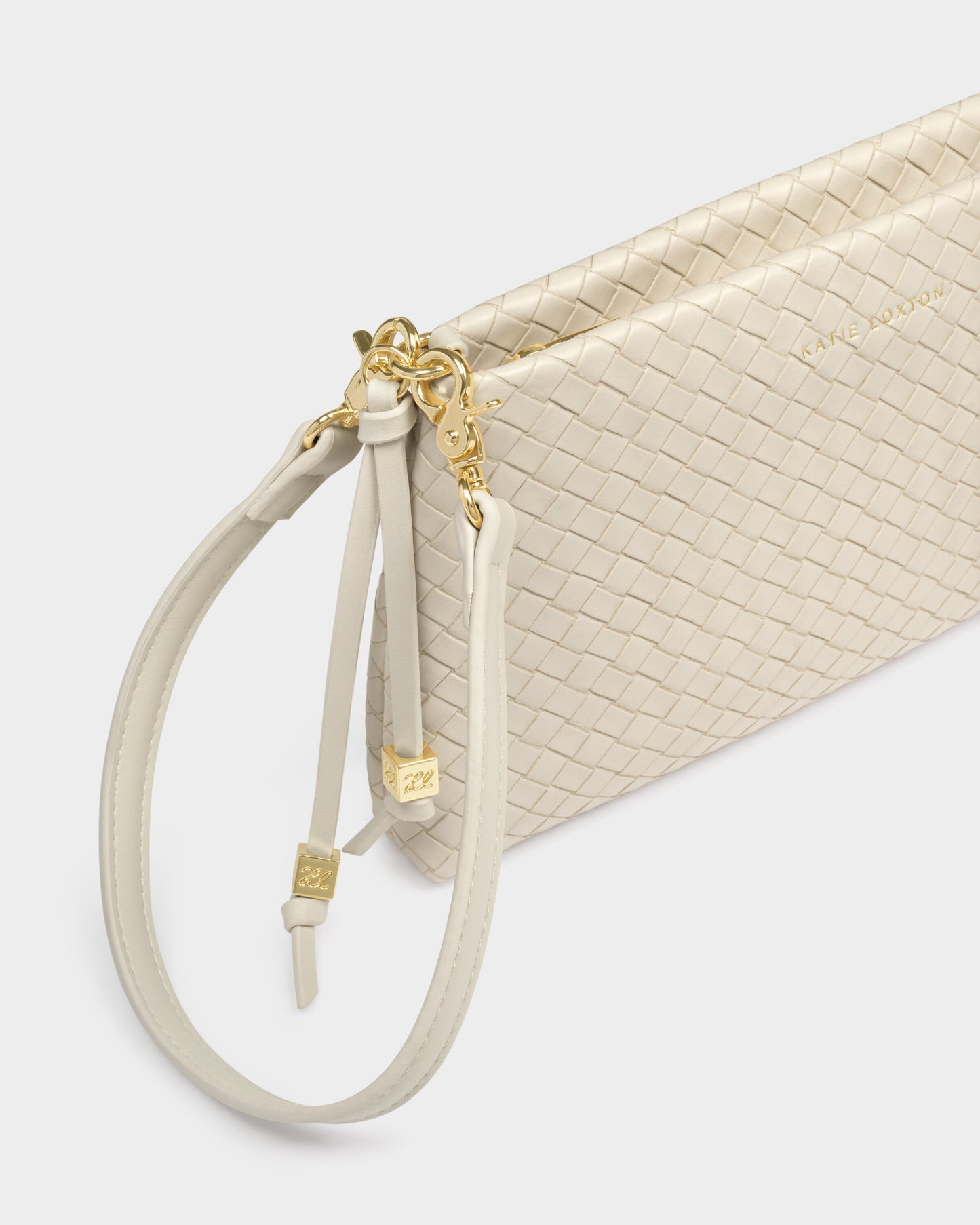 Katie Loxton Nova Small Oyster Woven Bag