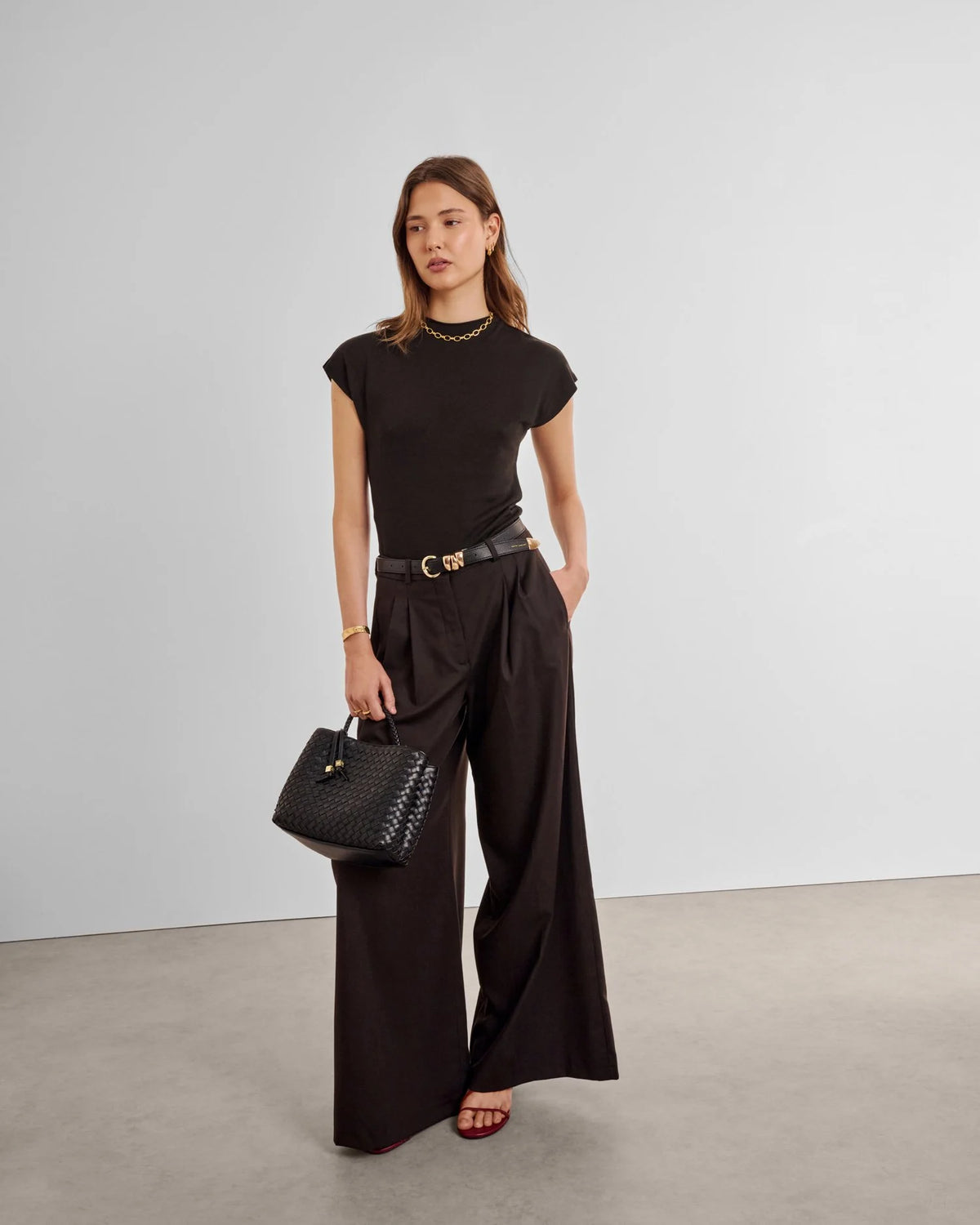 Katie Loxton Nova Hand Woven Top Handel Bag
