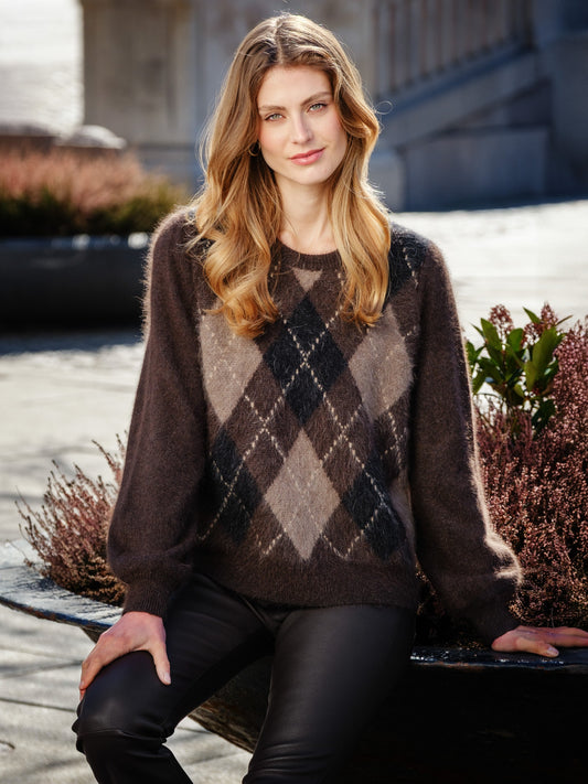Ane Mone Argyle Pullover